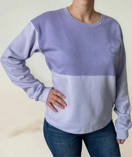 Columbia Sudadera Sueter Mujer Afelpada Sweatshirt