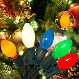 C7 Luces Led De Navidad Multicolor Luces De Navidad Vintage
