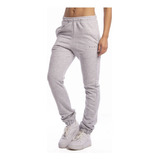 Rusty Essential Trackpant Gris Pantalon Jogger Mujer