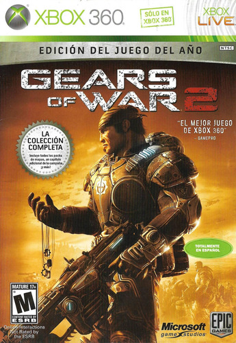 Gears Of War 2 Para Xbox 360