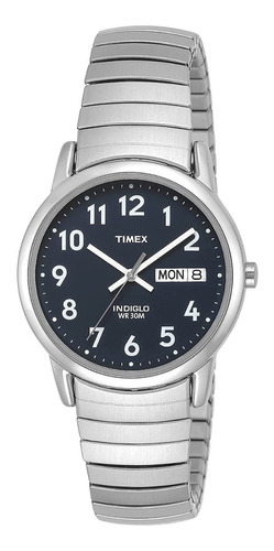 Reloj Hombre Timex Con Luz, Calendario 35 Mm Wr 30m T200319j