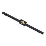 Base Barral Regleta Riel 75cm 3 Luces Techo Metal Colgantes