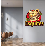 Vinilo Decorativo Esquites Elotes Negocio Pegatina De Pared