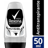 Rexona Invisible Antitranspirante Hombre Roll On X 50 Ml