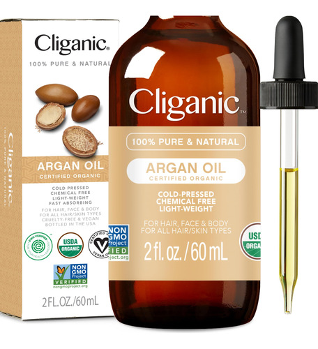 Aceite De Argán Orgánico Cligánico, 1 - g a $185233