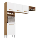 Cozinha Compacta 4 Portas 2012147 Atacama Off White Armoveis