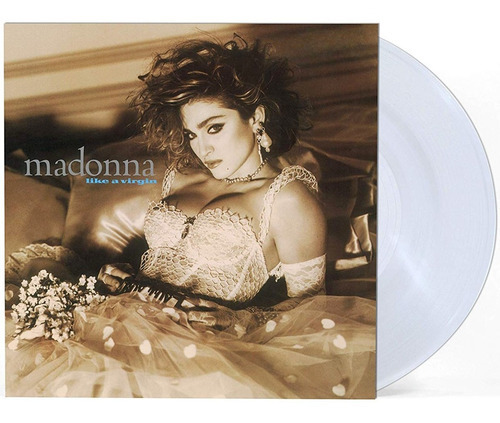 Madonna (nacional ) Like A Virgin Vinilo Lp Nuevo Versión Del Álbum Estándar