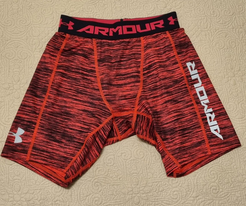 Short Deportivo Calza Hombre Under Armour Rojo Talle Unico 