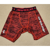 Short Deportivo Calza Hombre Under Armour Rojo Talle Unico 