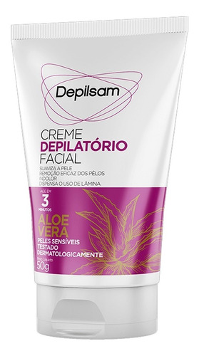 Creme Depilatório Depilsam Creme Depilatório Facial Facial 50 g