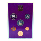 4772 - United Kingdom Various Pounds Coins (proof Set 1980)