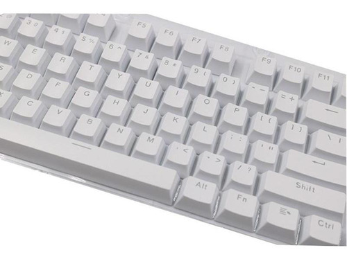 Teclado Mecânico Universal Abs Translúcido Keycap-branco