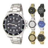 Reloj Submariner Acero Inoxidable Contra Agua C/estuche Gmt