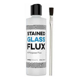 Cautin - 8oz Liquid Zinc Flux For Stained Glass, Soldering W