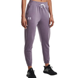 Pants Fitness Under Armour Rival Terry Morado Mujer 1369854-