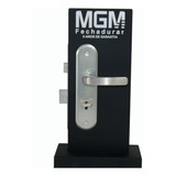 Fechadura Para Porta Quarto Stilo Alavanca Aluminio Mgm