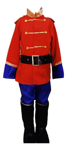 Disfraz Navideño Soldadito Cascanueces Para Niño Talla 10 - 12