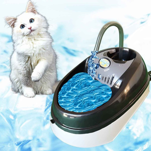 Bebedouro Gato Cachorro Pet Tipo Fonte De Água Pura Limpa 2l