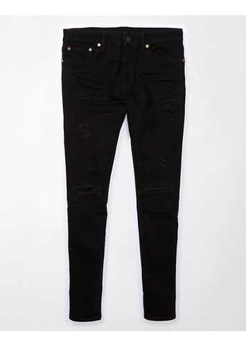 Pantalón Jeans Airflex+ Athletic Skinny Con Parches