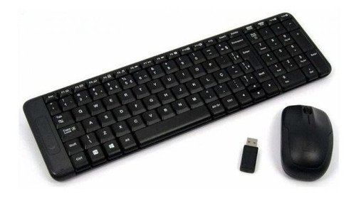 Combo De Teclado Y Mouse Inalámbrico Logitech Mk220