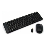 Combo De Teclado Y Mouse Inalámbrico Logitech Mk220