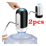 Dispensador De Agua Usb Automático Bomba Recargable 2pcs