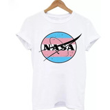 Polera Nasa Space Unisex Hombre Mujer Moda Ropa