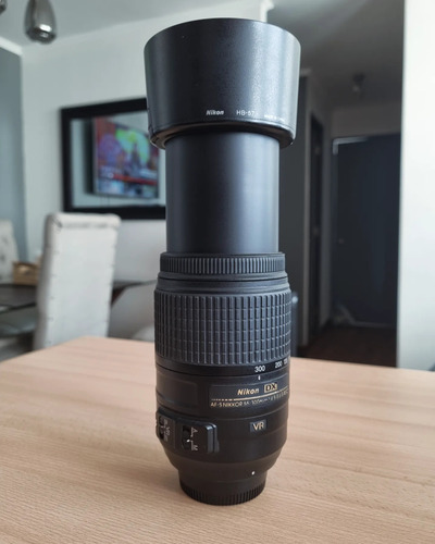 Teleobjetivo Nikon 55-300mm Ed Vr Como Nuevo!