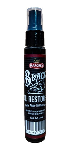 Restaurador De Plasticos Negros Oil Restorer 50ml Margrey