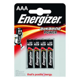 Pilas Aaa Blister X 4 Energizer Bateria Alcalina - Cuo