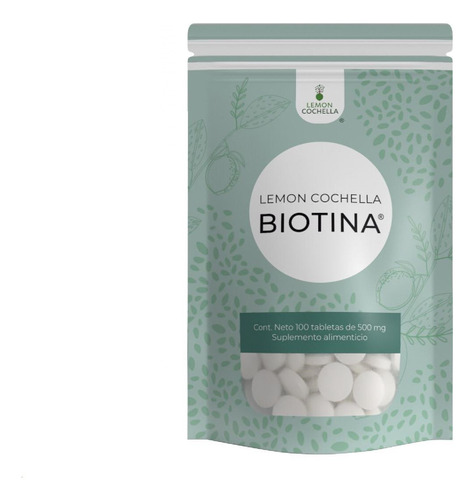 1 Sobre De Biotina Lemon Cochella 10,000 Mcg. 