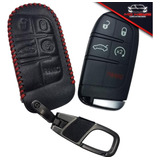 Funda Llave Dodge Journey Dart Charger Challenger Jeep Piel