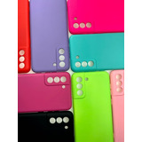 Case Capa Aveludada + Pelicula 3d Para O Galaxy S21 Fe S21fe