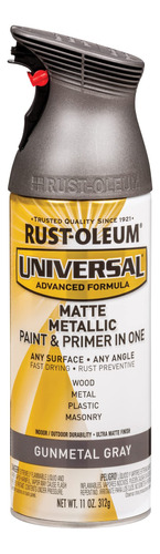 Rust-oleum 353091 - Pintura En Aerosol Universal, Color Gris