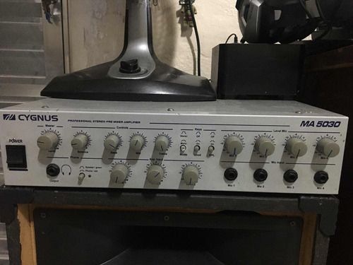 Cygnus Stereo Pre Mixer Amplificador Model Ma-5030 Bluethoo 