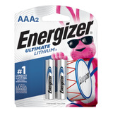 Pilas Litio Aaa Energizer Ultimate Lithium 2 Unidades 1.5v