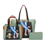 Set De Bolsas Shopper Enjoy Every Moment 3pzas