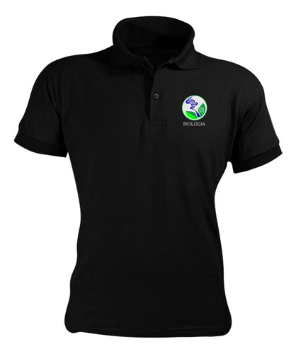 Biologia Camiseta Gola Polo Unissex Malha Piquet