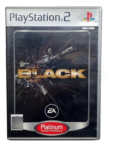 Black Playstation Playstation Ps2 Pal