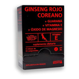 Ginseng Rojo Coreano + Guaraná, Vitamina E 150comp Biofit