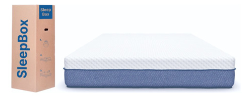 Colchón Alta Densidad 140x190 Con Memory Foam Sleep Box