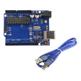 Arduino Uno R3 Extraíble Compatible Arduino + Cable