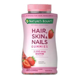 Nature's Bounty Cabello Piel Y Uñas 180 Gummies Con Biotina