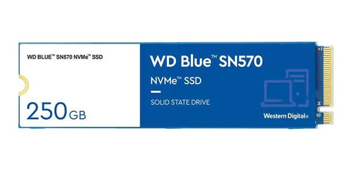 Disco Solido Ssd 250 Gb Nvme Western Digital Blue Sn570