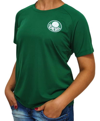 Camisa Palmeiras Feminina T-shirt Spirit Verde Oficial