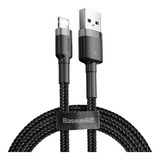 Cable Reforzado Carga Rapida Usb Lightning 1 M Para iPhone