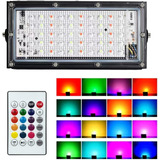 Reflector Led 30w Rgb Multicolor Con Control R18w30mm28