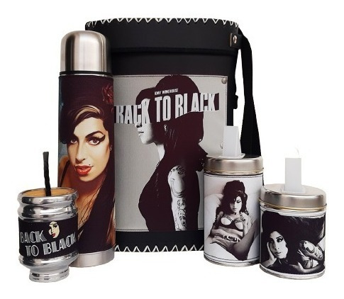 Set Matero Completo Personalizado Amy Winehouse