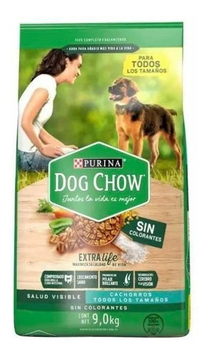 Croquetas Purina Dog Chow Extra Life 9kg 