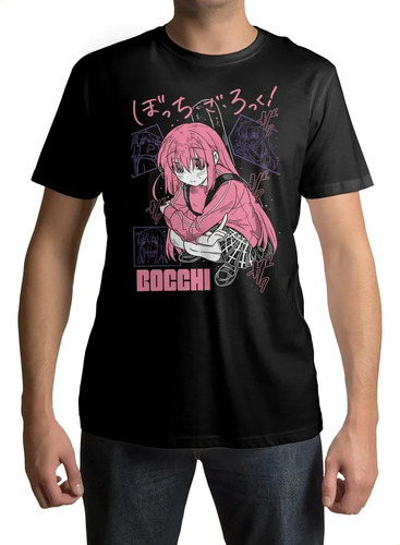 Moda Playera Anime Bochi The Rock! Hitori Gotoh 0148va2